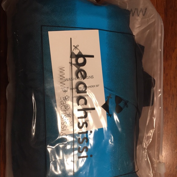 Stripe Print Strappy back Tankini Swim Suit - Picture 5 of 6